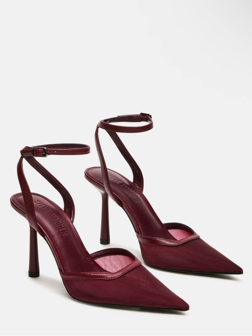 Steve Madden Alliance Mesh Pointed Heels